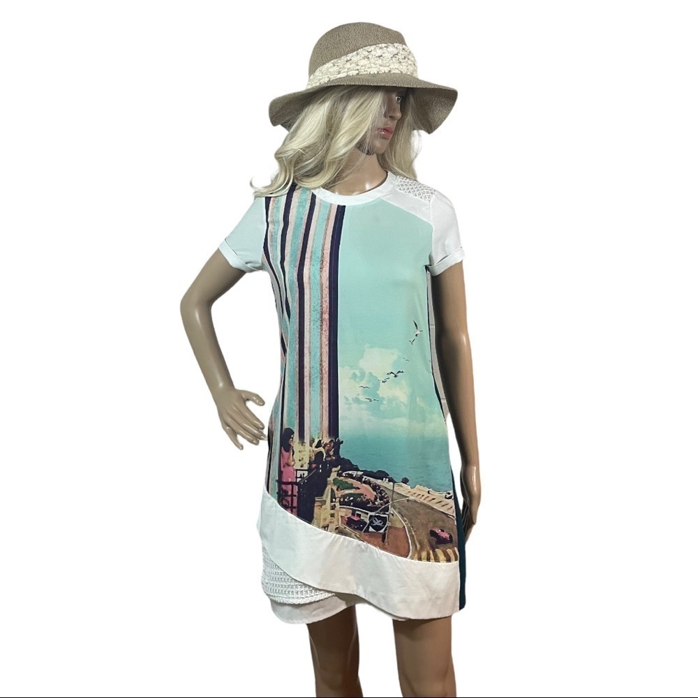 Plains & Prints Watercolor Print Dress